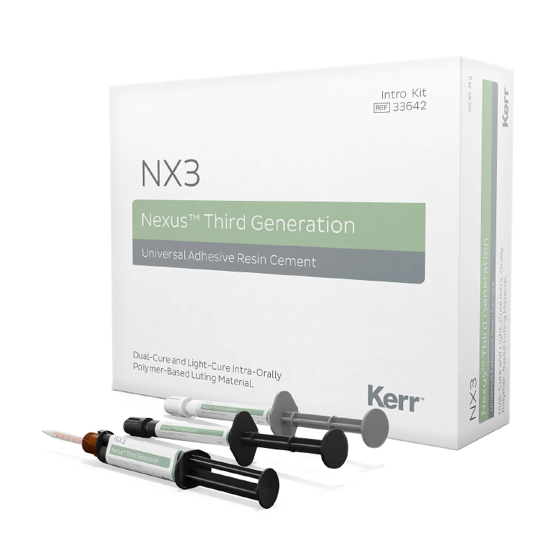 ЭнИкс3_NX3 Intro kit стартовый набор (3ш-5г, 3ш-1,8г, 3ш пробн. гель), Керр
