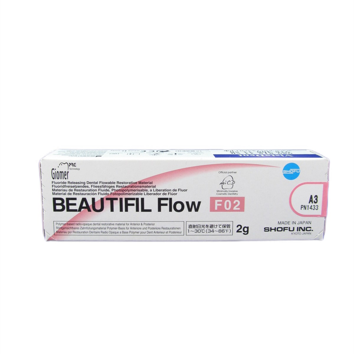 БьютифилФлоу_Beautifil Flow F02 Текучий композитный материал, шпр*2г, Шофу